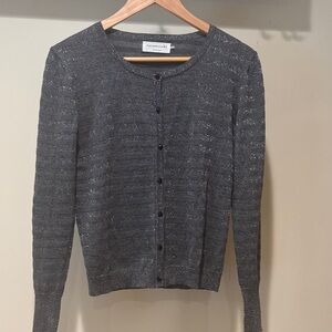 Gray Cardigan Sweater by Express
